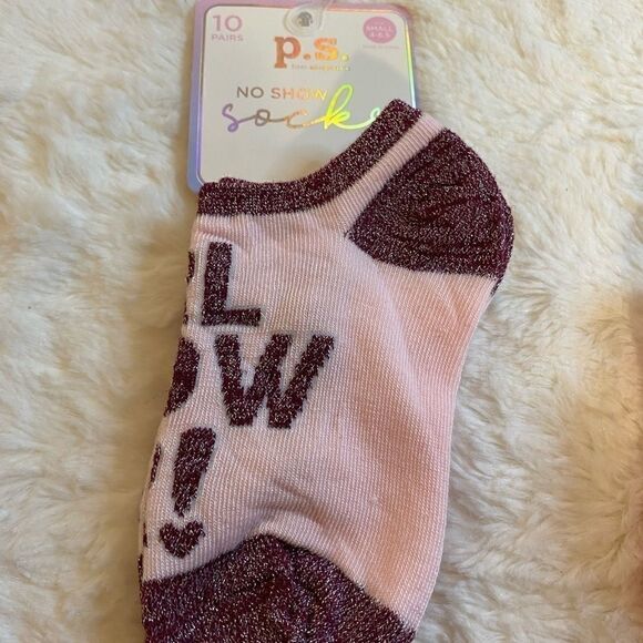 P.S. from Aeropostale Girls 10 pairs Socks : S - Picture 4 of 13
